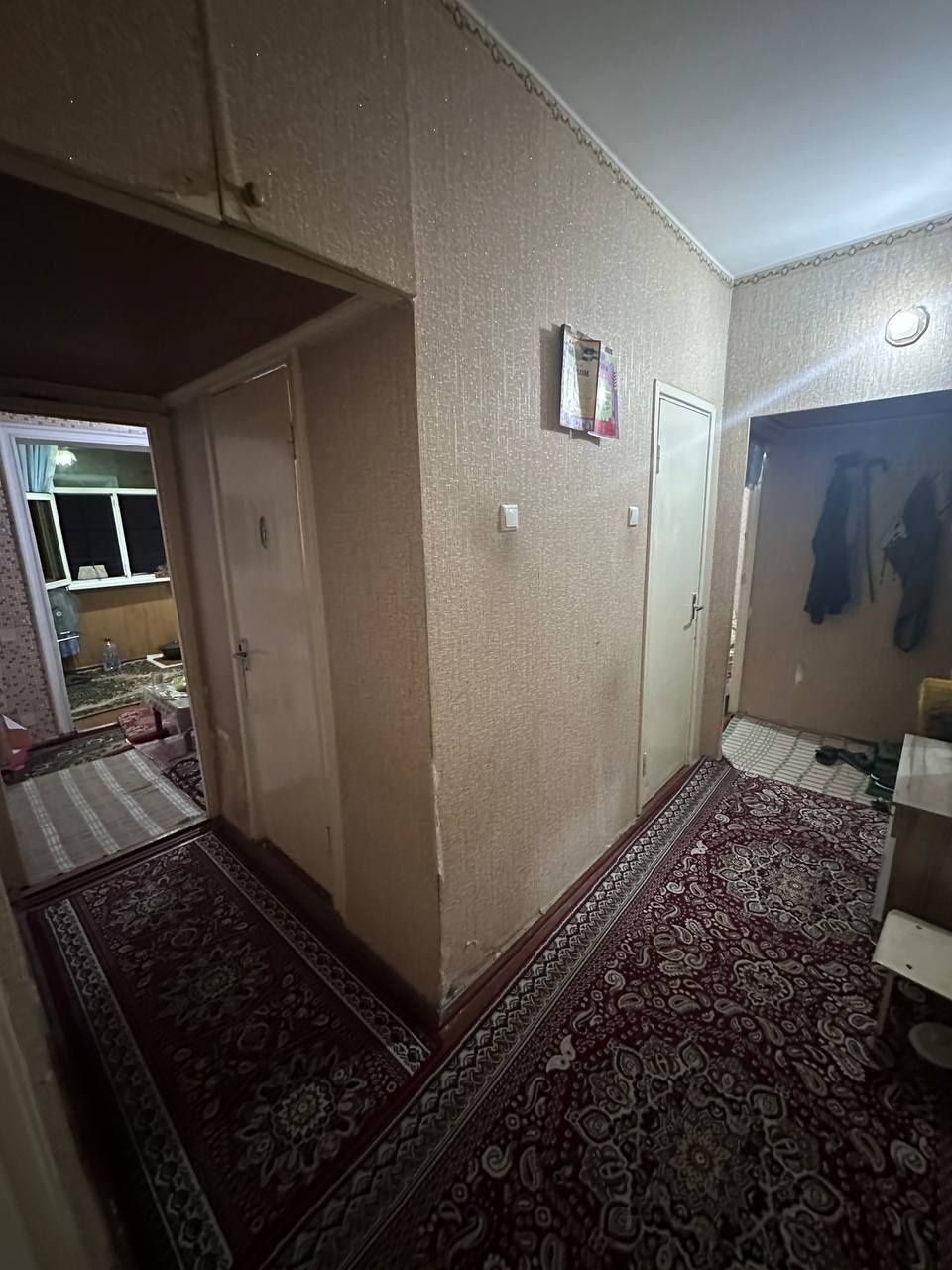 Ттз Продаётся квартира 2/4/4 балкон 2х6
Улучшенная планировка 
Мирзо-У