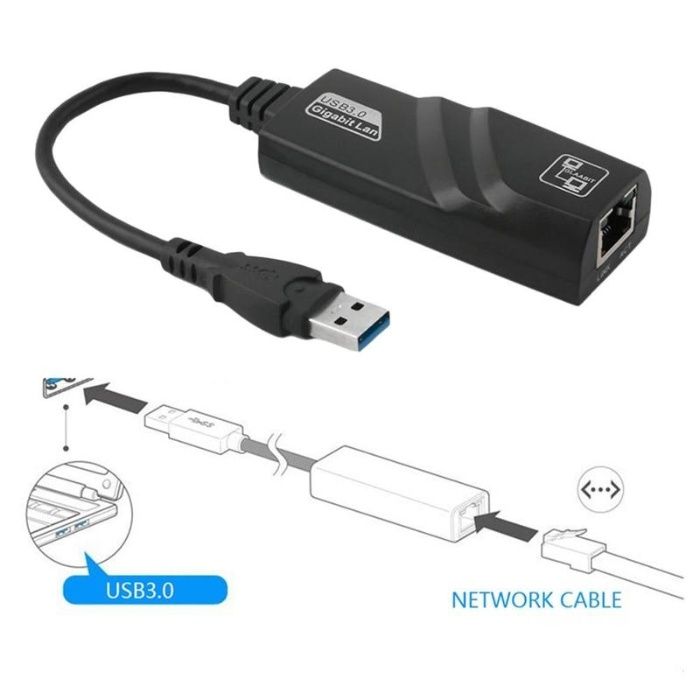 LAN на USB адаптер переходник конвертер RJ45 UTP 10/100 Mbit