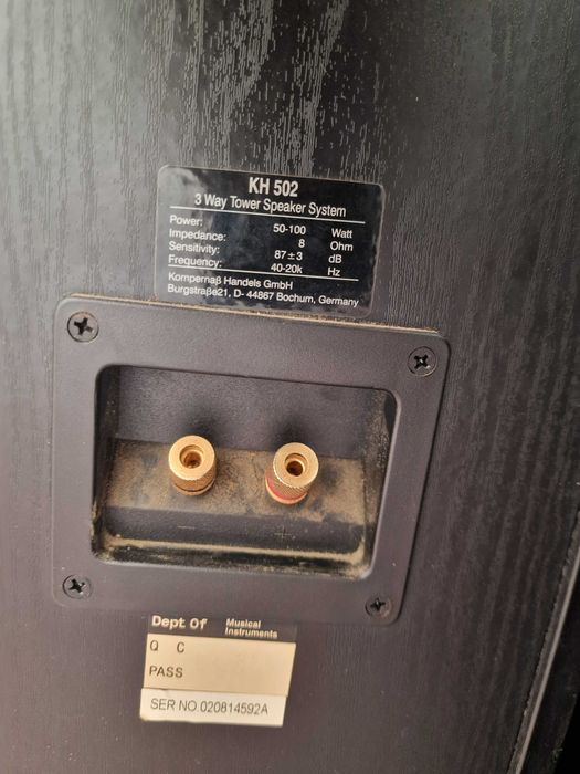 Boxe Kompernas 100w 3 Speakere Stare f buna sunet puternic si clar