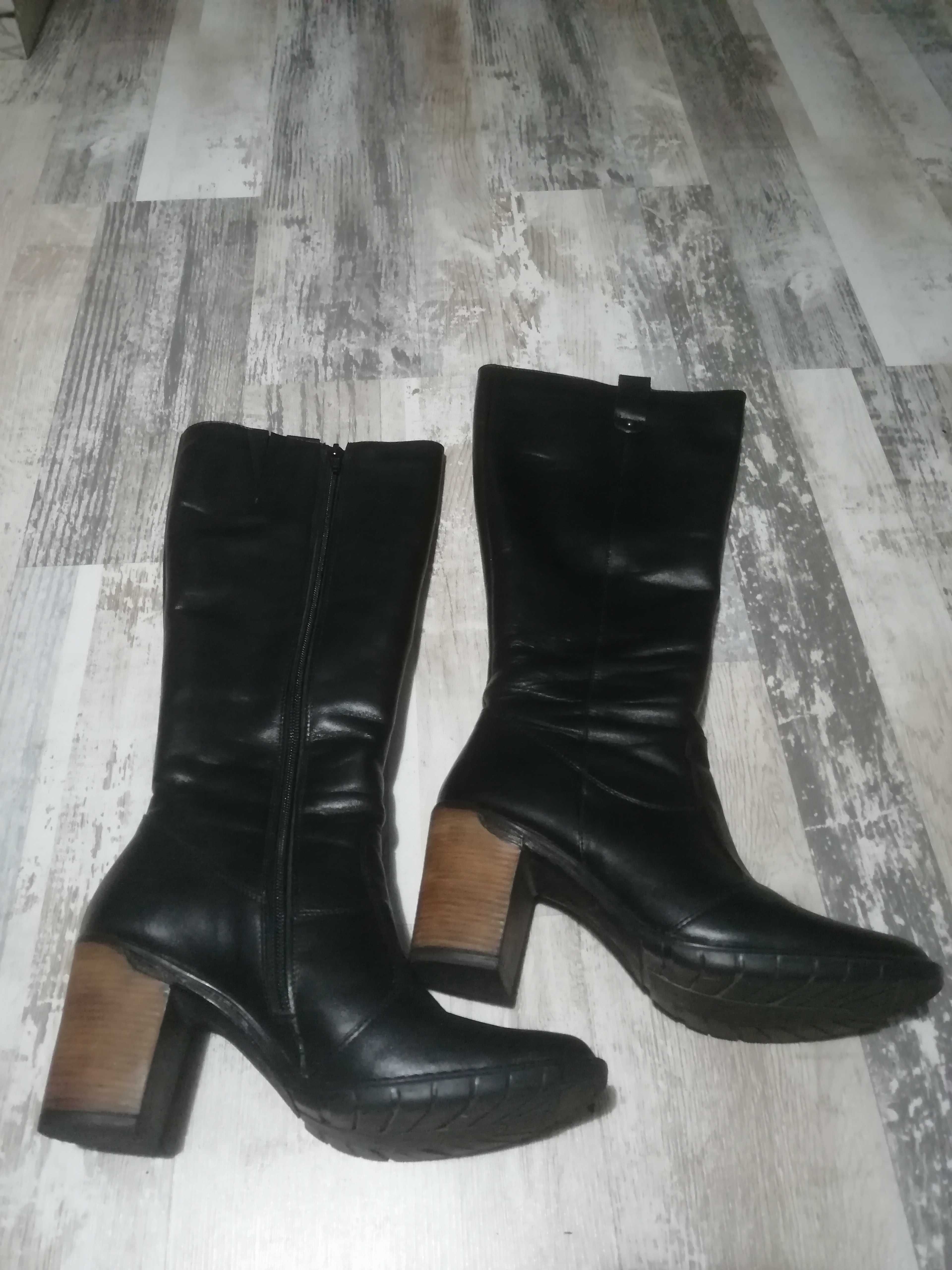 Cizme piele dame