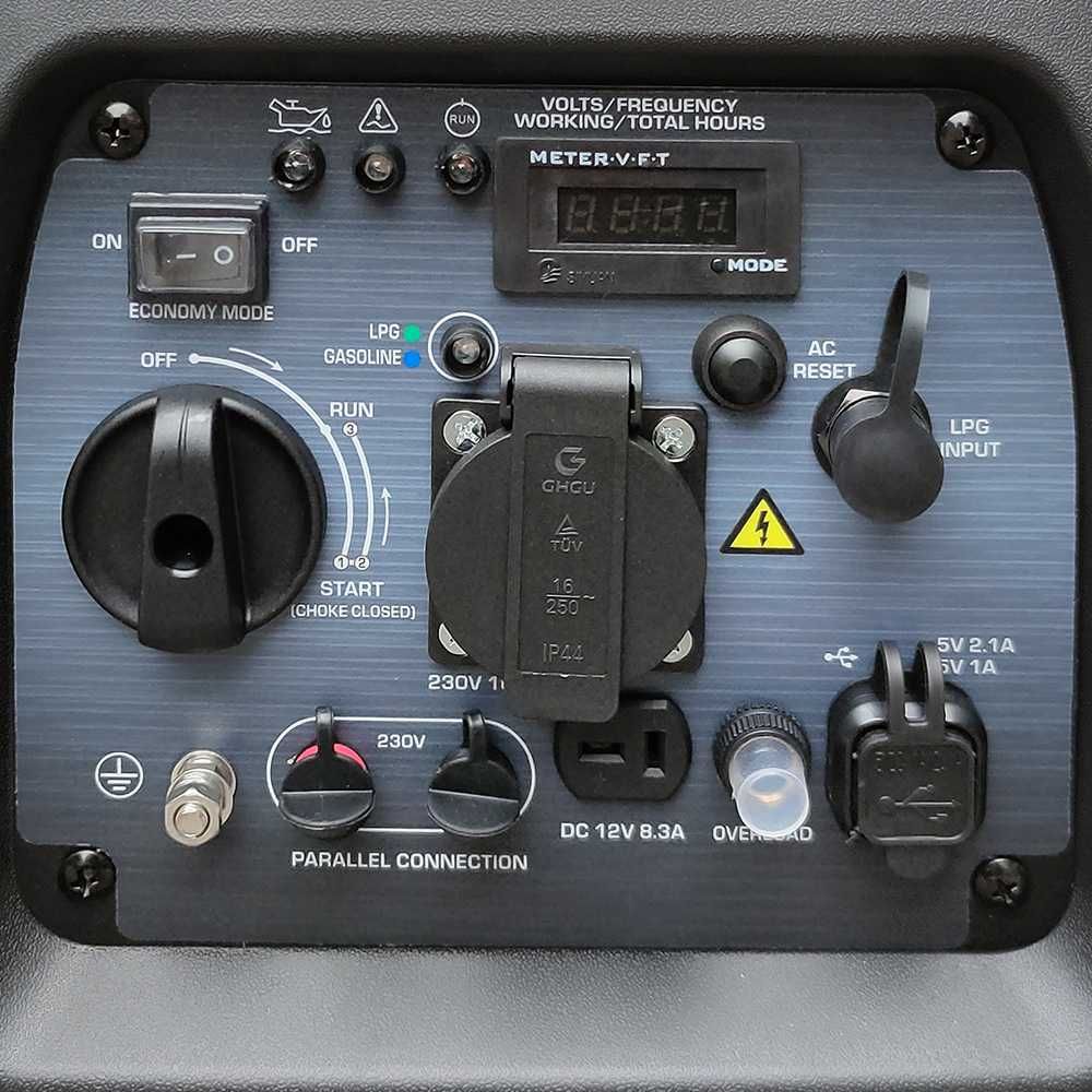 Inverter Generator KS2100iG S Инверторен генератор 2,0 kW на газ/бенз