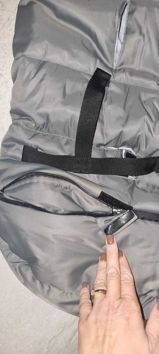 Sac universal pentru cărucior copii, Joolz, Puffer Grey