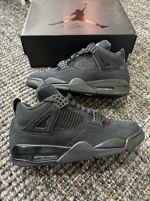 #CHRISTMAS SALE# Air Jordan 4 Black Cat Ediție Limtată -Verificare