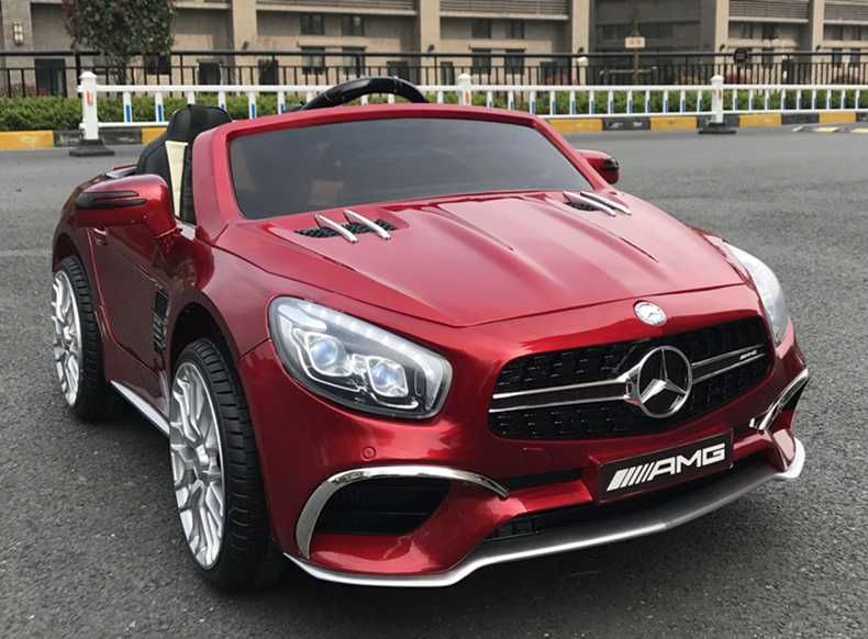 Акумулаторен КОЛА Mercedes Benz SL65  12V батерия,функция за люлеене