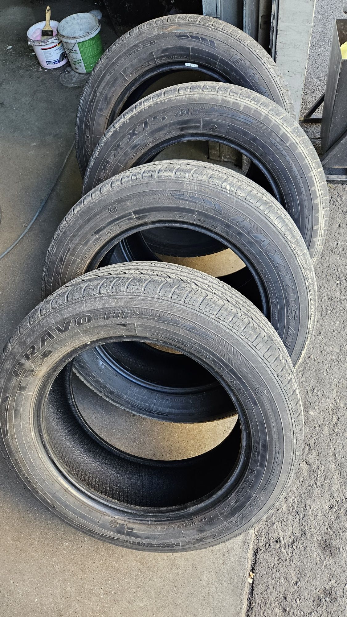 Шины летние Maxxis Bravo HP 235/60 R18 103V,  цена за комплект