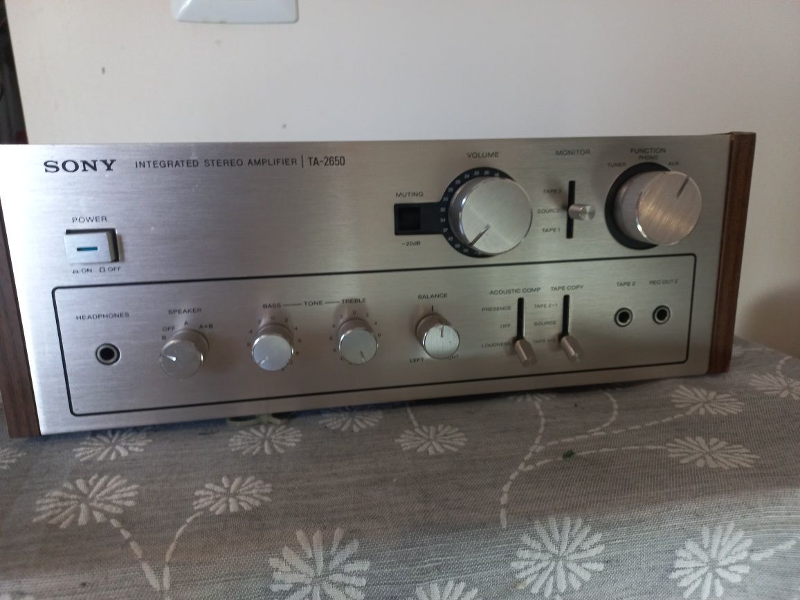 Amplificator sony TA 2650 ireprosabil