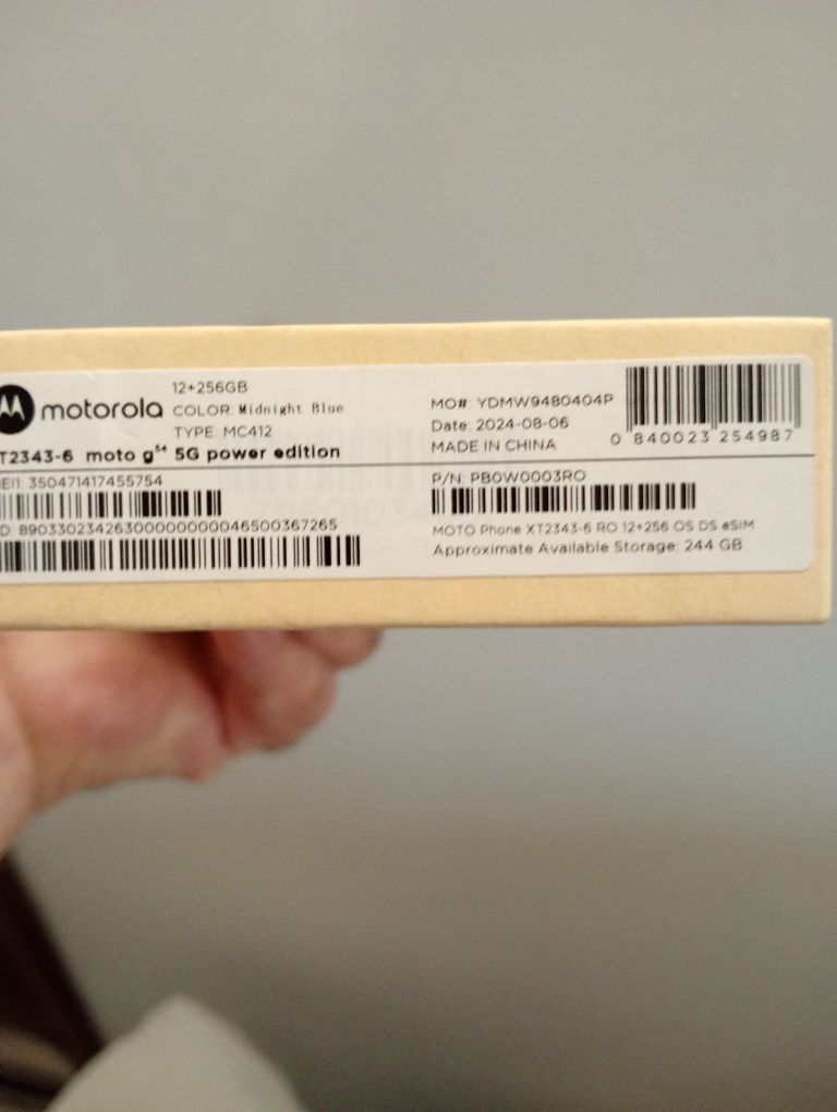 Moto g 54 5g 12GB RAM 256GB memorie interna Power Edition