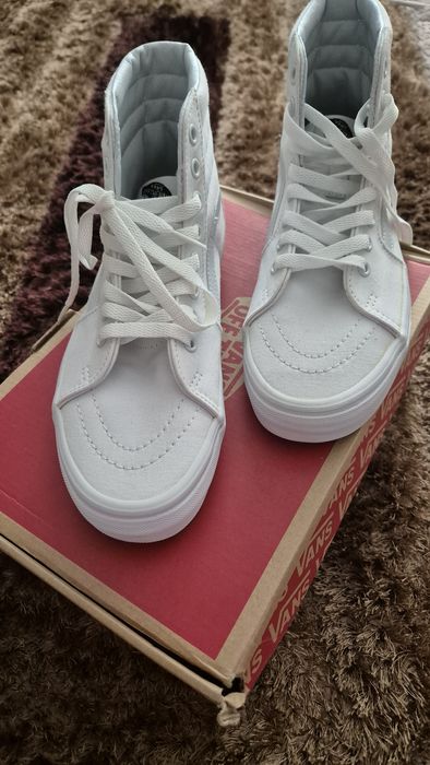 Tenisi Vans True White noi