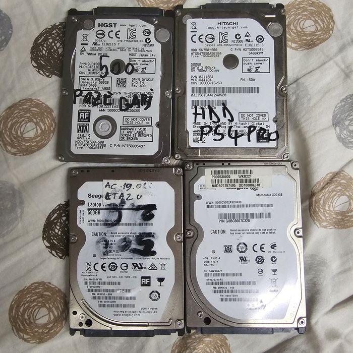 Hdd sata 2,5mm 500gb 320gb 1tb 2tb