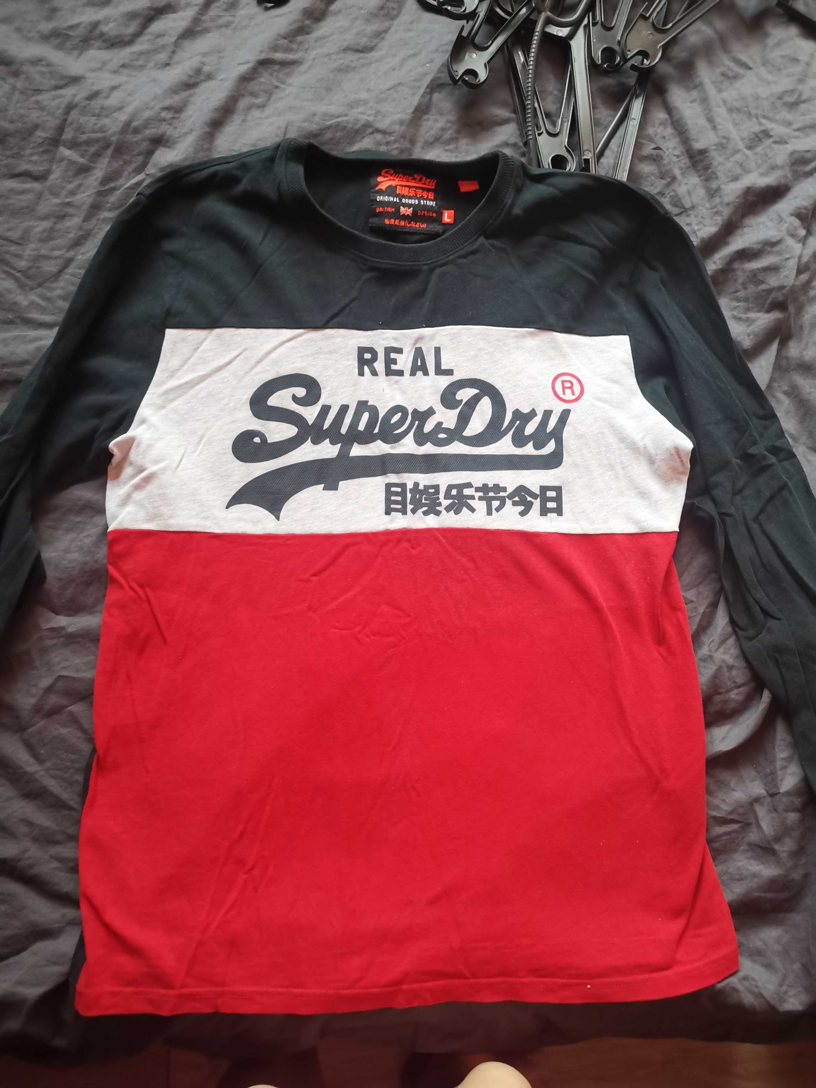 Мъжки блузи Superdry, US Polo с дълъг ръкав