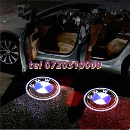 Nou Lampa Logo Model Bmw Portiera  Led Laser emblema sigla Hologr