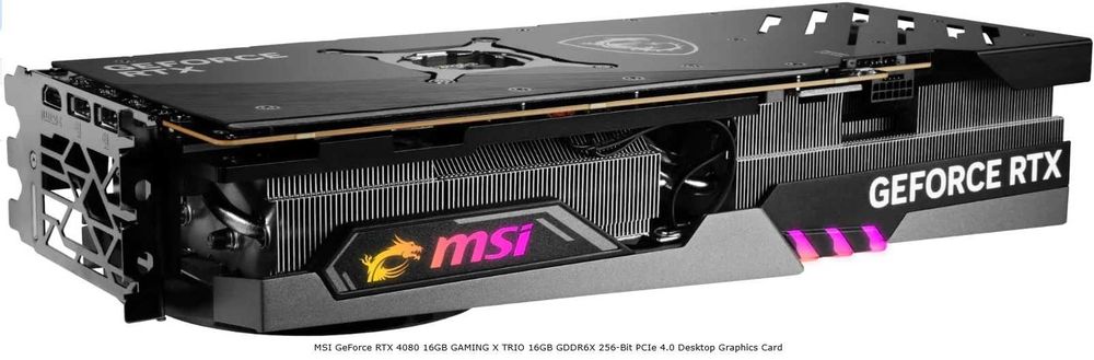 Placa Video MSI NVIDIA GeForce RTX 4080 16GB, X TRIO GDDR6X 256-bit