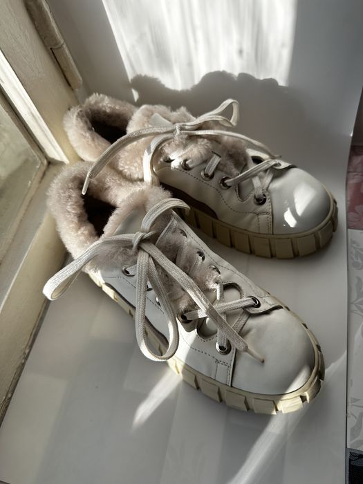 Теплые зимние кеды