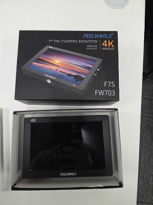 Monitor FeelWorld FW703, 7" 4K HDMI
