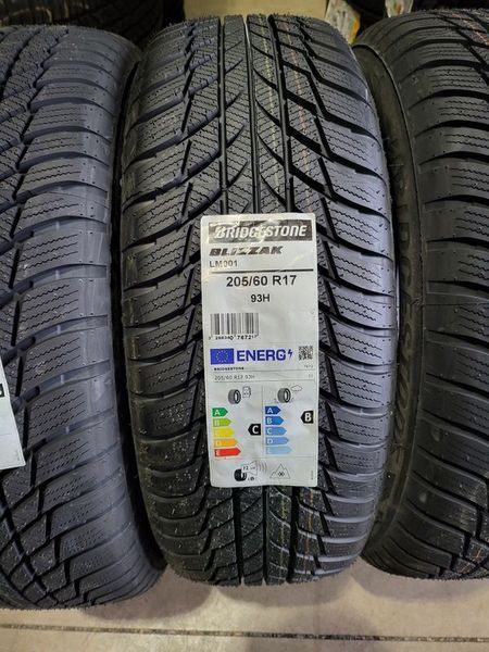 205/60/17 BRIDGESTONE 4бр