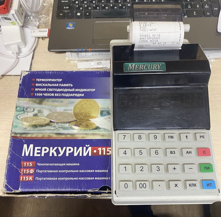Кассовый аппарат Меркурий 115ФKZ