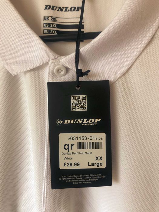 Мъжка спортна блуза с яка DUNLOP 2XL