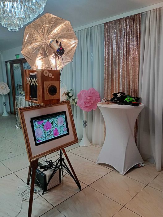 Cabina foto, platforma 360 grade, oglinda magica