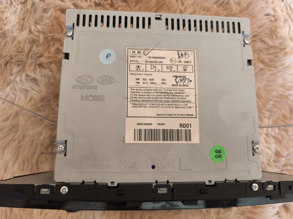 Vând radio Hyundai i 20