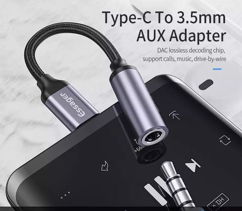 Cablu Mufa adaptor Type C - Jack