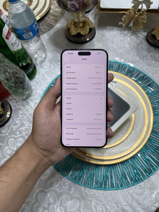 Iphone 15 pro max 94%