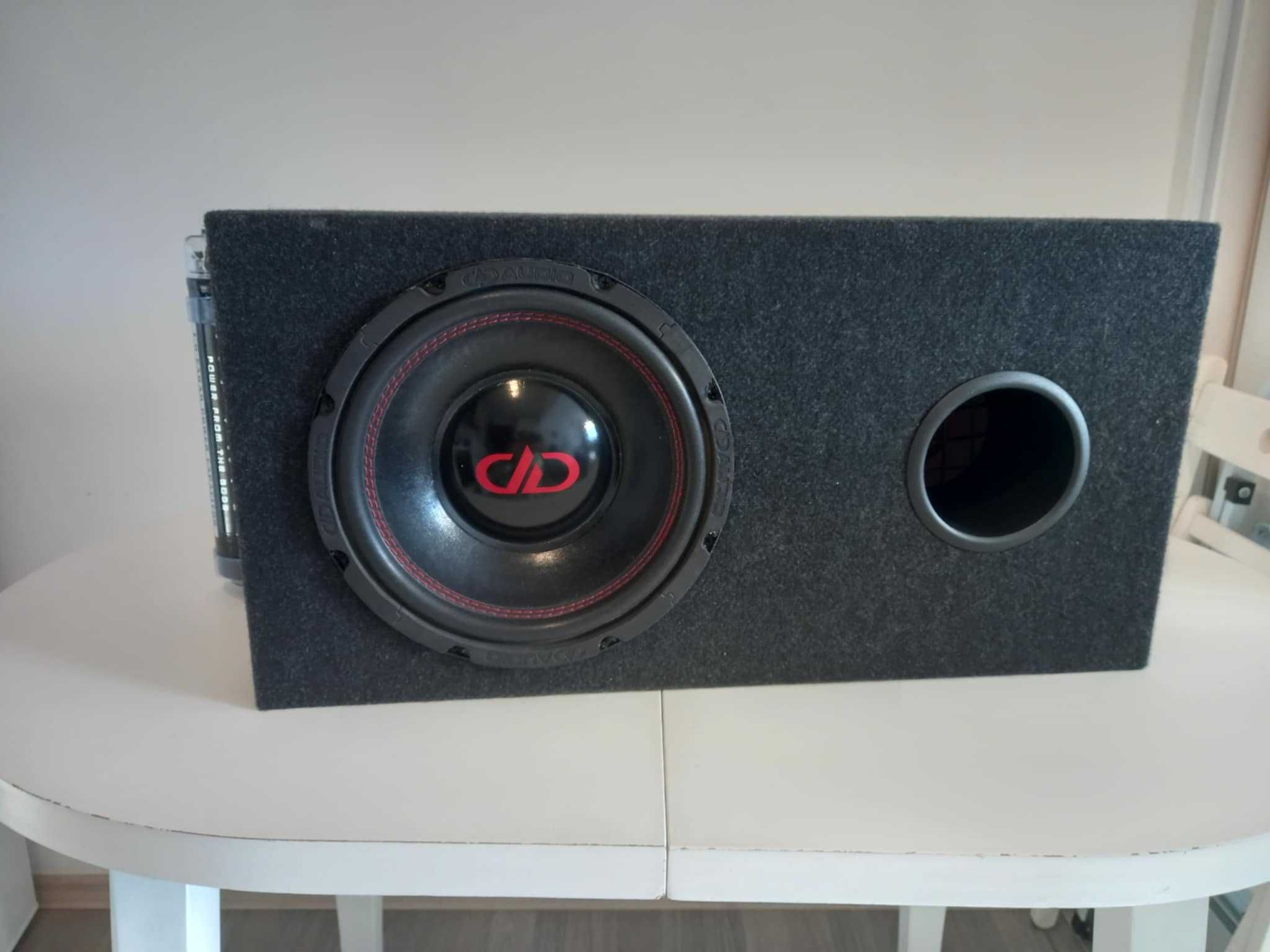 Субуфер 10" Моноблок и Кондензатор DD Audio DLS Hifonics