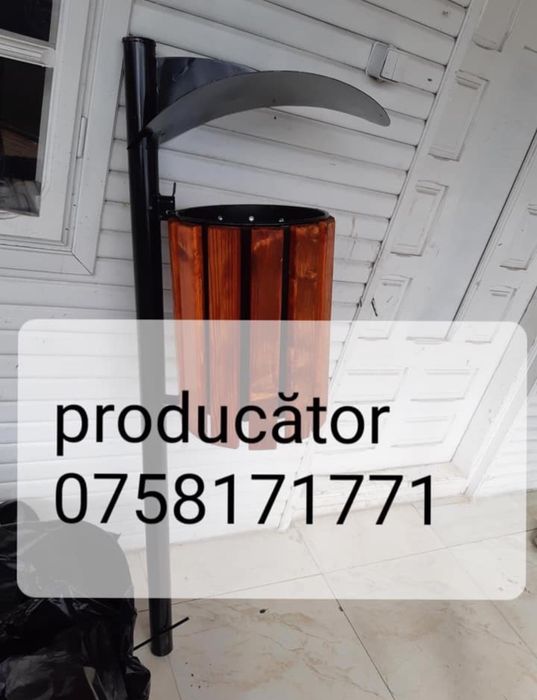 Mobilier stradal.bănci stradale coșuri pentru gunoi