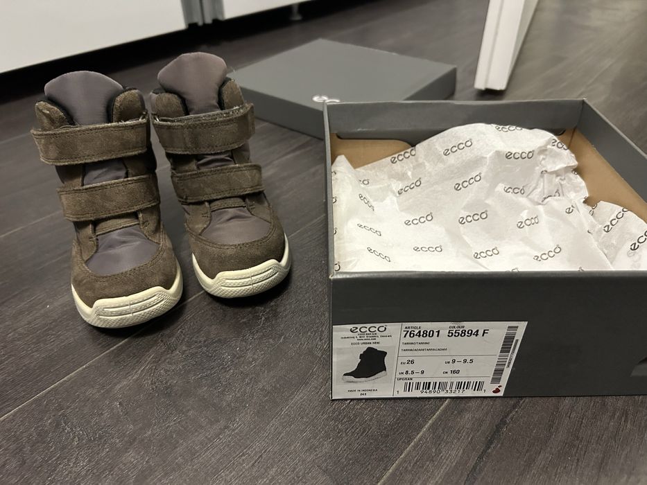 Ghete Ecco impermeabile marimea 26 sau 16 cm