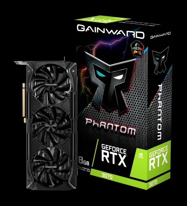Видеокарта Gainward RTX 3070 Phantom