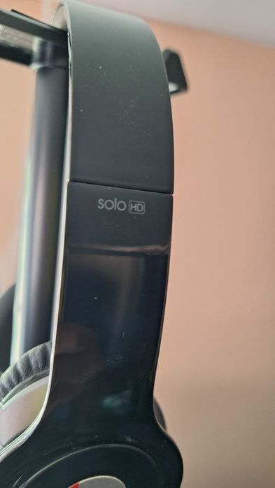 Căști audio cu banda Beats Solo HD by Dr. Dre - negru