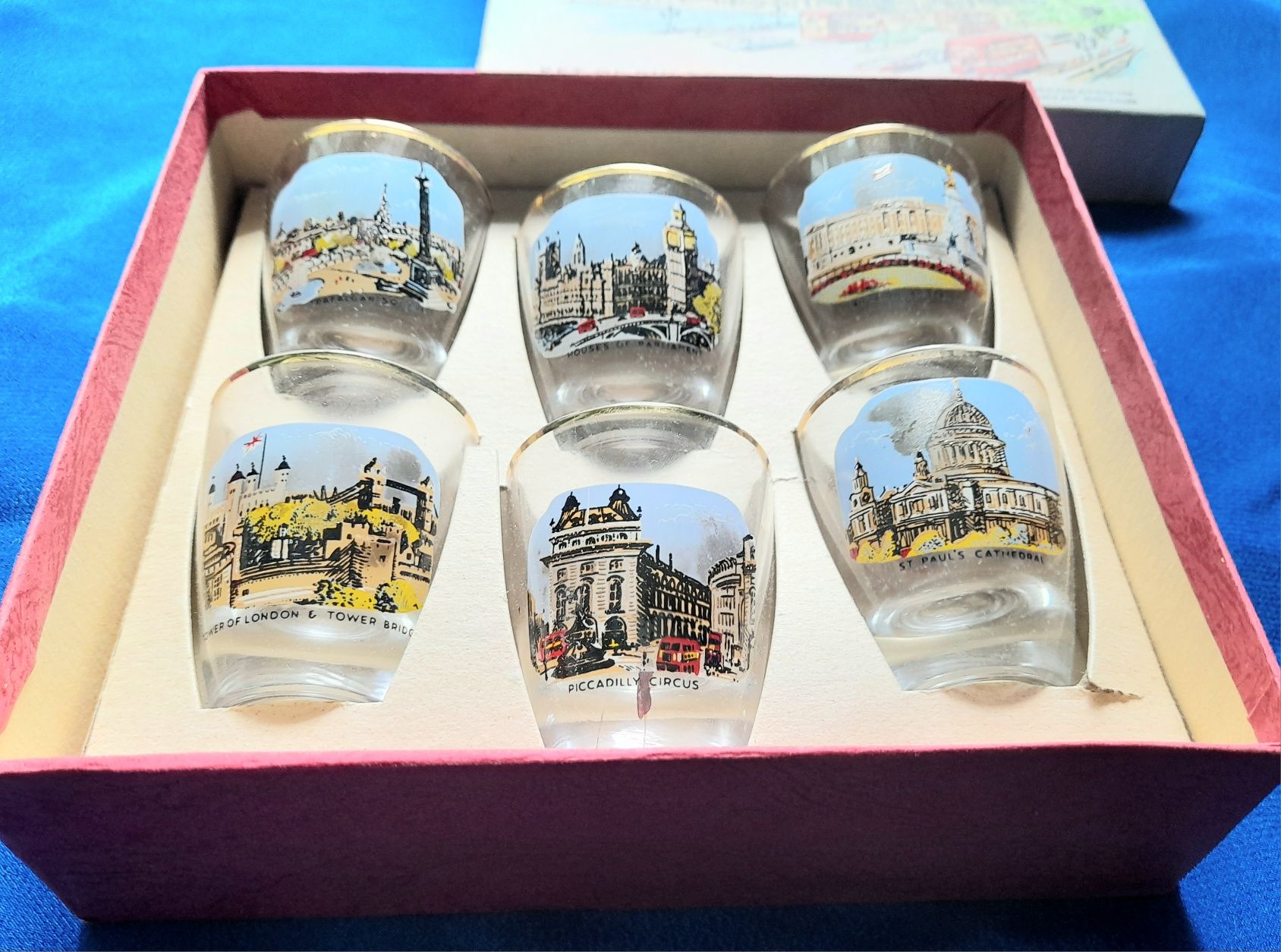 Set de 6 pahare londoneze