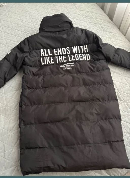 Мъжко черно зимно яке