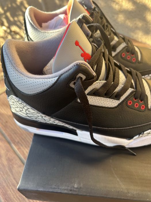 Jordan 3 black cement marimea 42