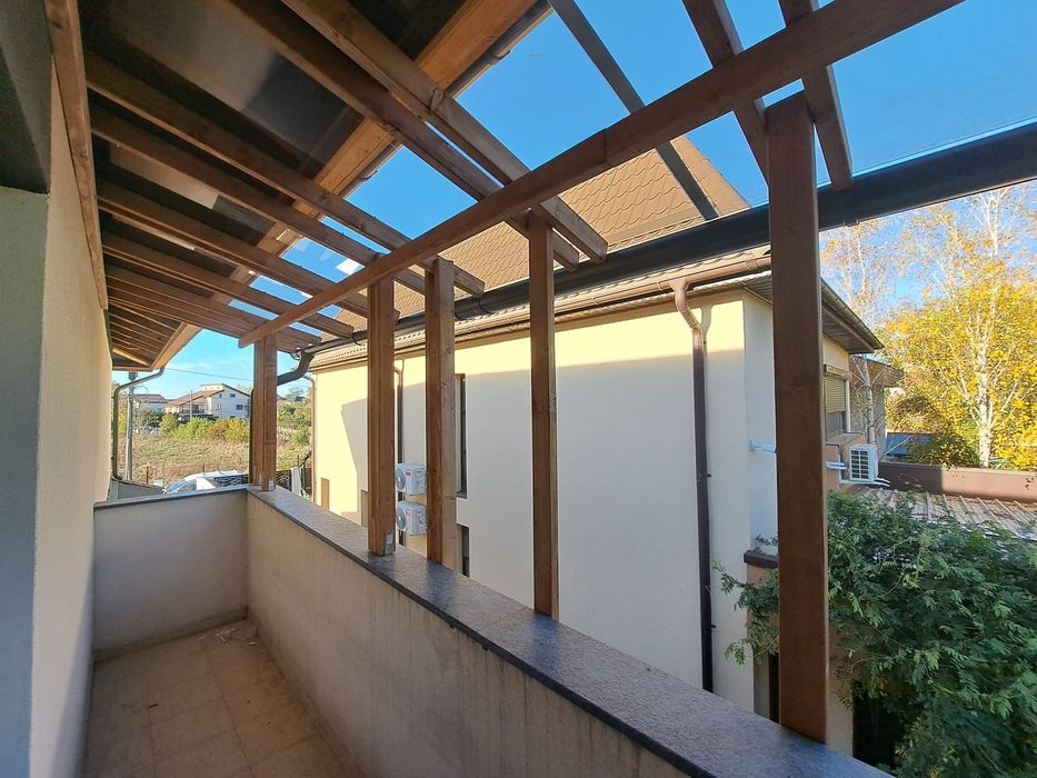 Terasa cu policarbonat solid , terasa transparenta,  pergola , foisor