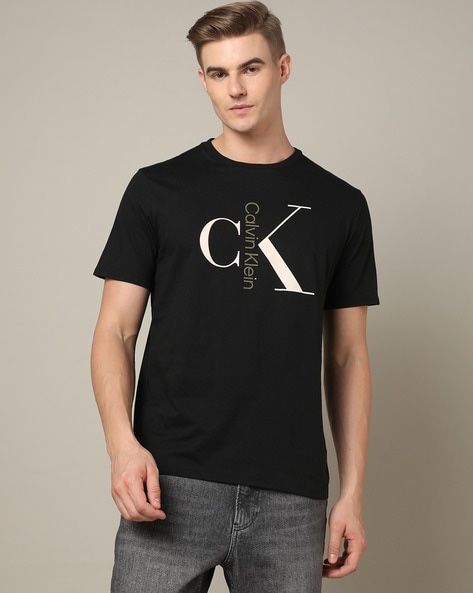 Футболка Calvin Klein big logo t-shirt. Р. L.
