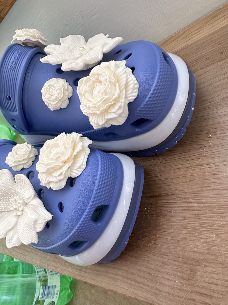 Чехли Crocs Mega Crush Clog нов + подарък Jibbitz