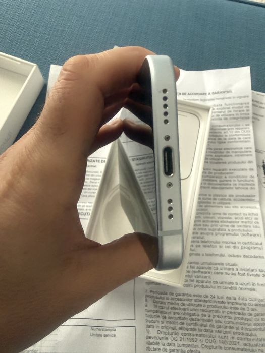 Iphone 15, 128 GB, alb