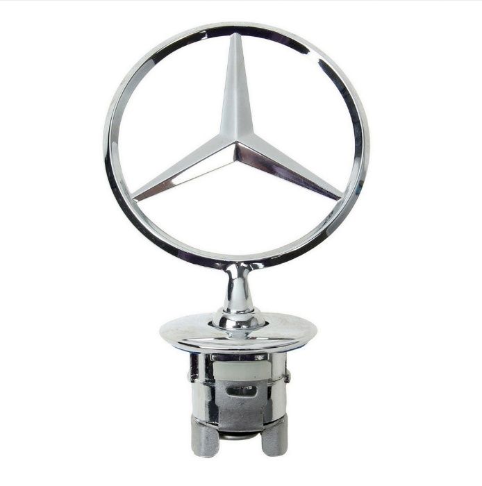 Емблема за Мерцедес мерник 44мм Mercedes C,E,S-klasa лого за капак