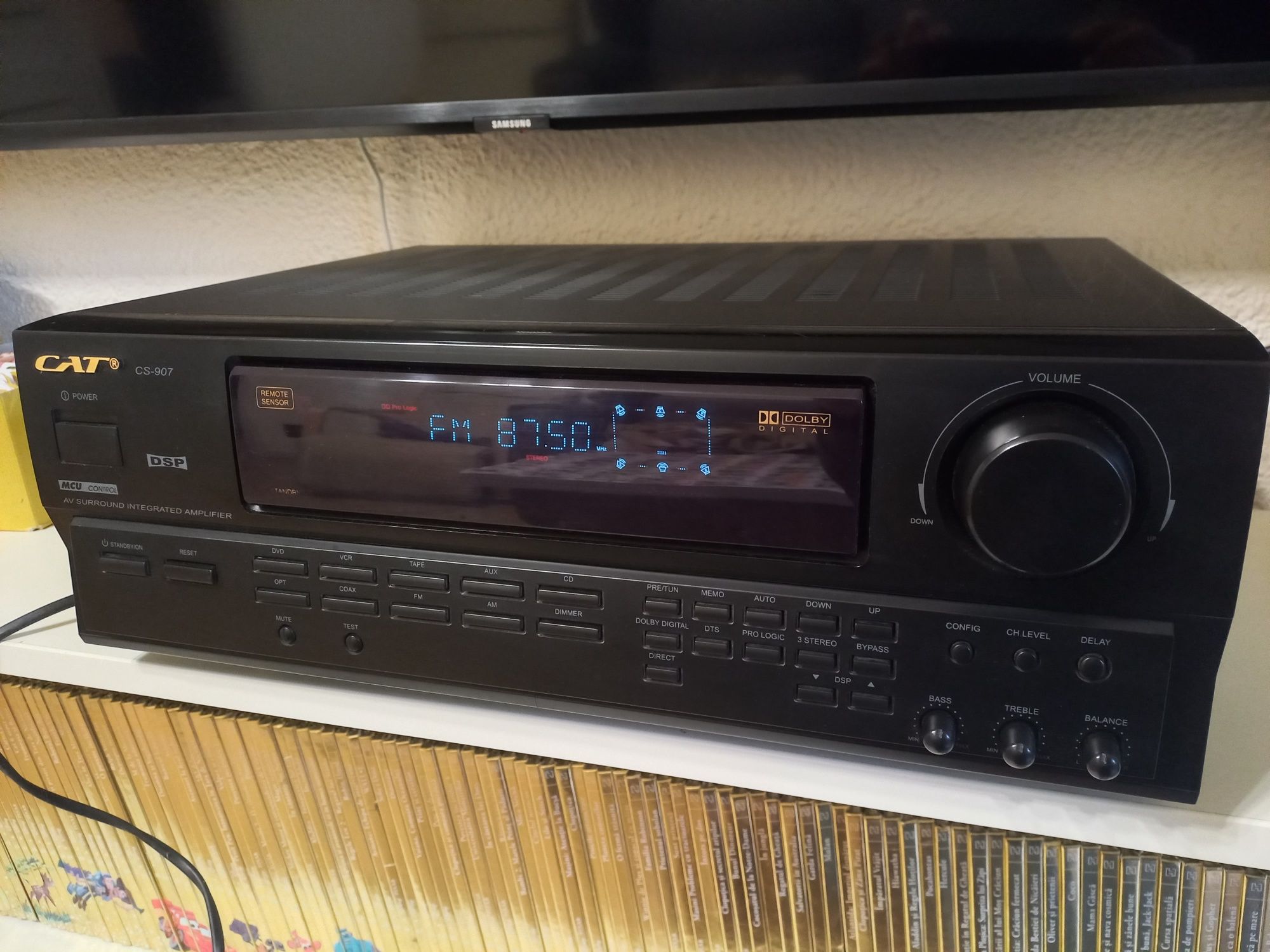 Statie amplificator audio CAT CS-907