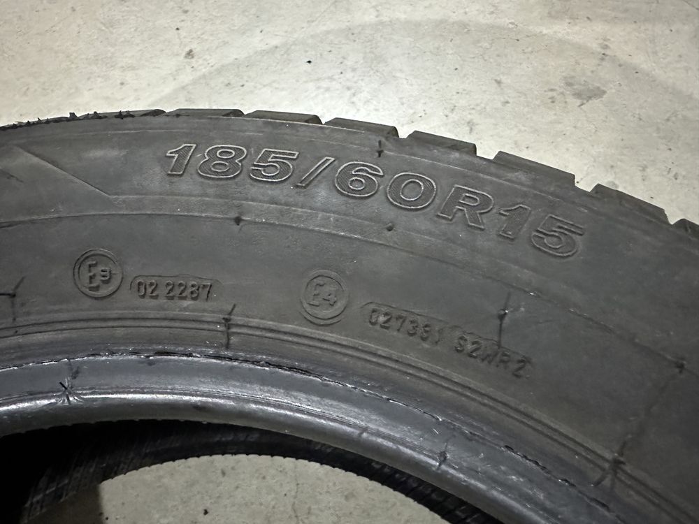 2бр. Отлични Зимни Гуми 185/60R/15 -FIRESTONE- DOT:4118- 5,7мм