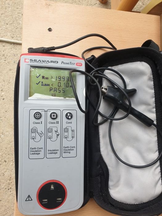 Tester electrocasnice Seaward PrimeTest 100, 200mA, 500V, PAT Tester