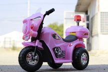 Motocicleta electrica pentru copil 1-3 ani, cu 3 roti LQ998 #Roz