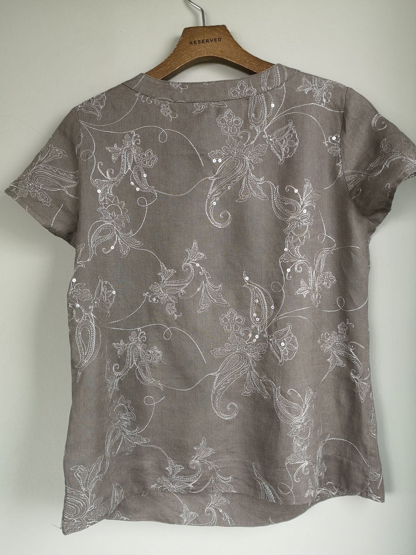 Нова ленена блуза, размер M, цена 20лв