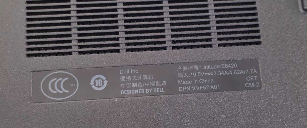 Laptop core i5 - Dell Latitude E6420a - functional,instalat