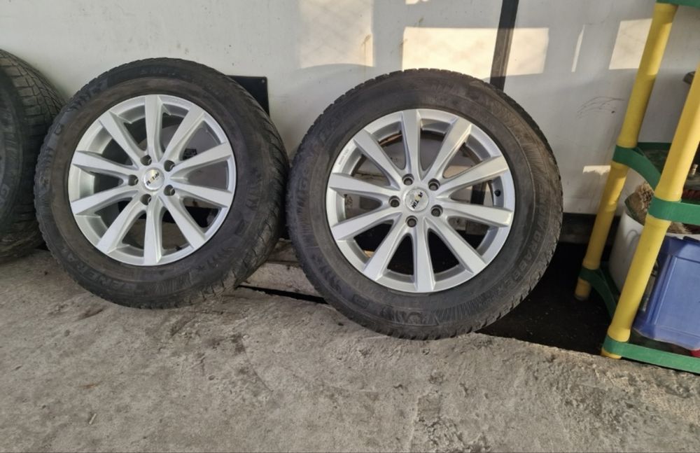 Алуминиеви джанти с гуми за Тойота,Хонда,Киа 17”