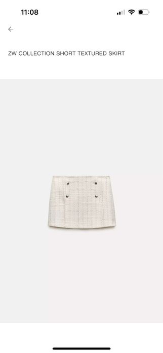 Сет ZARA сако и пола XS