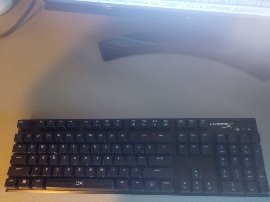 Геймърска клавиатура HyperX