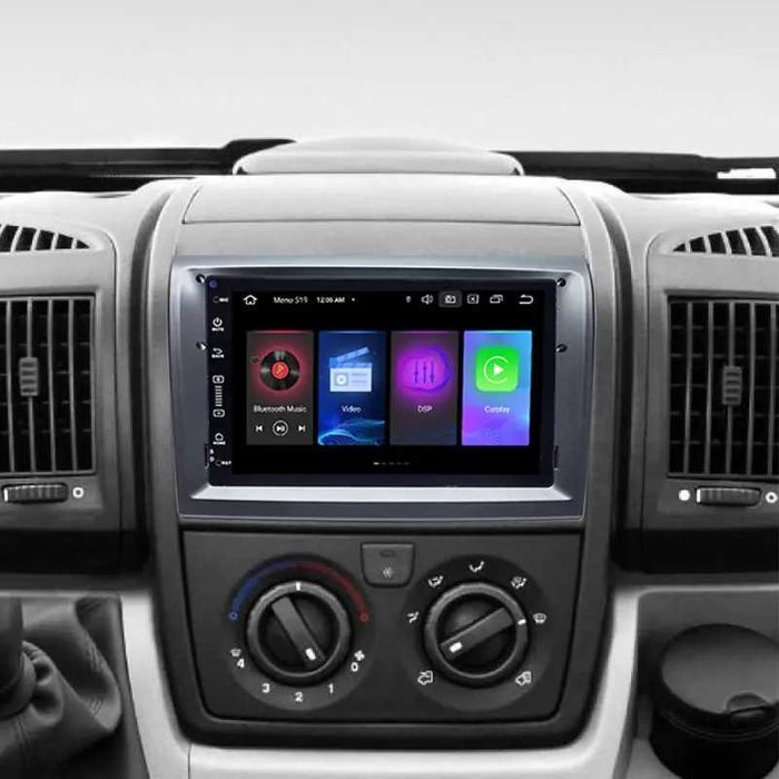 Navigatie Android 14 Fiat Ducato Peugeot Boxer Citroen Jumper + CAMERA