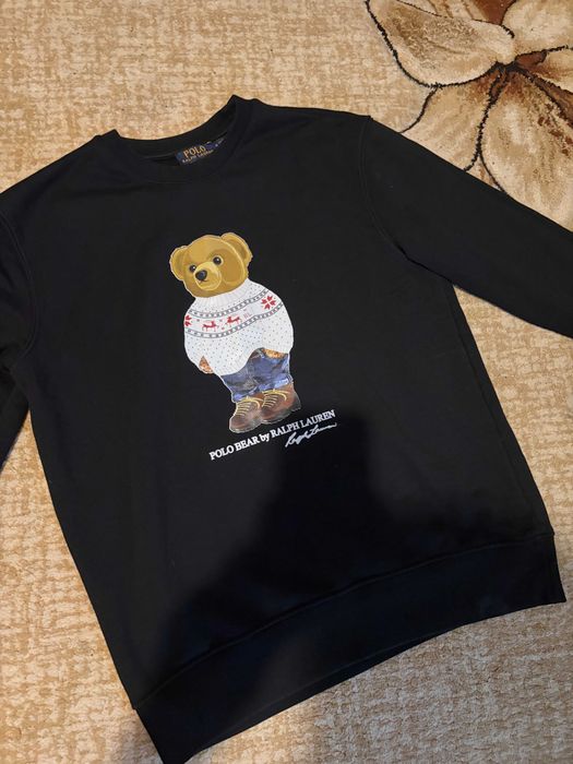 bluza polo ralph lauren neagra