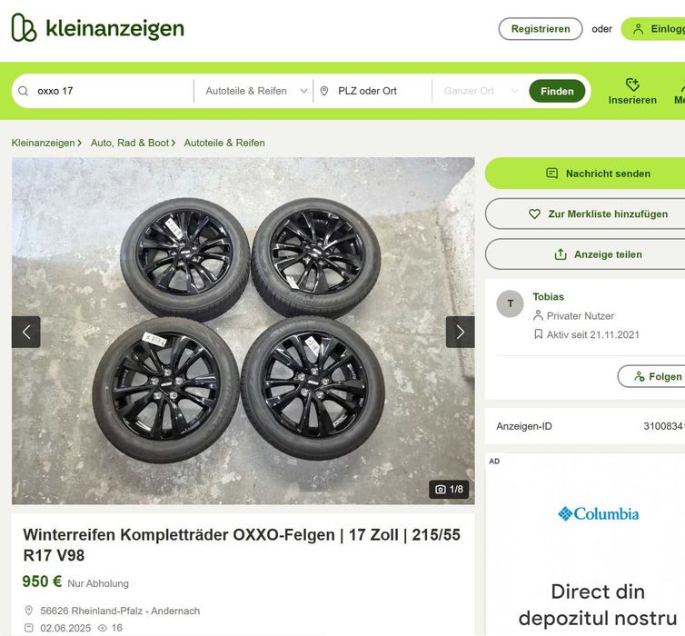 Vand Schimb lot 21 seturi roti jante anvelope cu auto teren ceasuri